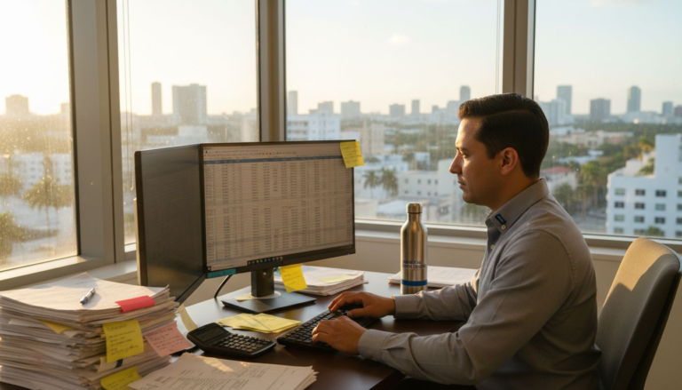 Blogs - Transform 42 Inc Miami Cpa Working Through Accounting Workflow