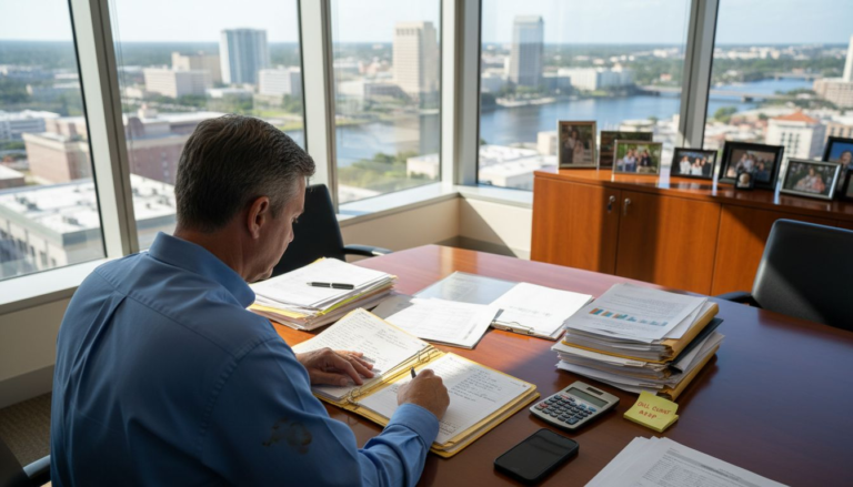 Blogs - Transform 42 Inc Cpa In Office Reviewing Client Files For Security