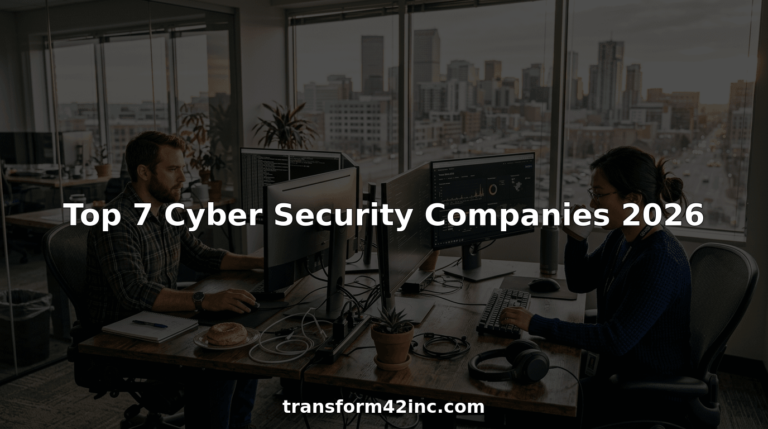 Blogs - Transform 42 Inc Cybersecurity Analysts Working In City Corner Office