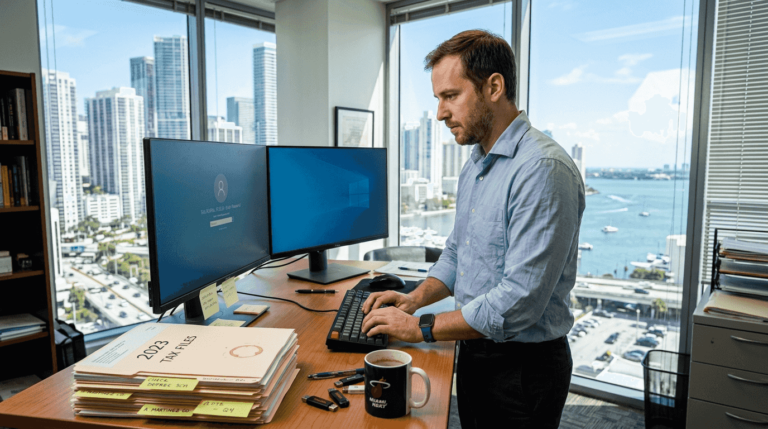 Miami CPA securing data in city office