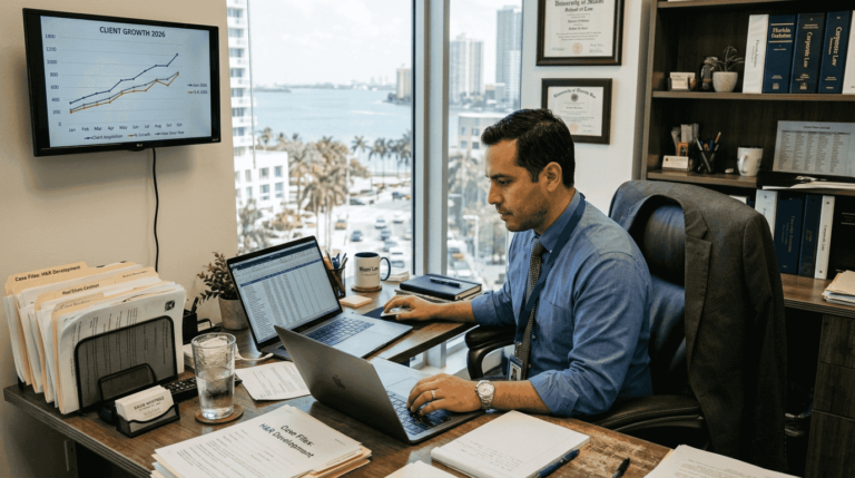 Attorney analyzes digital strategy in Miami office