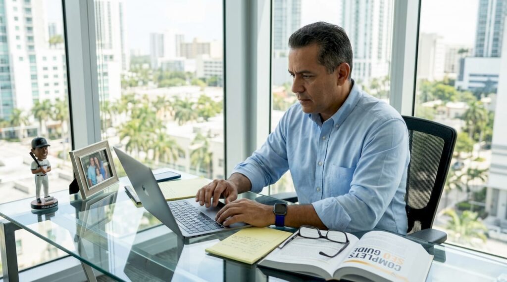 Maximize Miami Revenue: Top Digital Marketing Strategies - Transform 42 Inc Professional Updating Google Business Profile In Miami Office