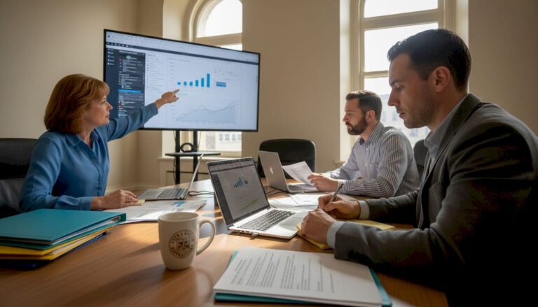 Blogs - Transform 42 Inc Government Staff Work With Digital Reports