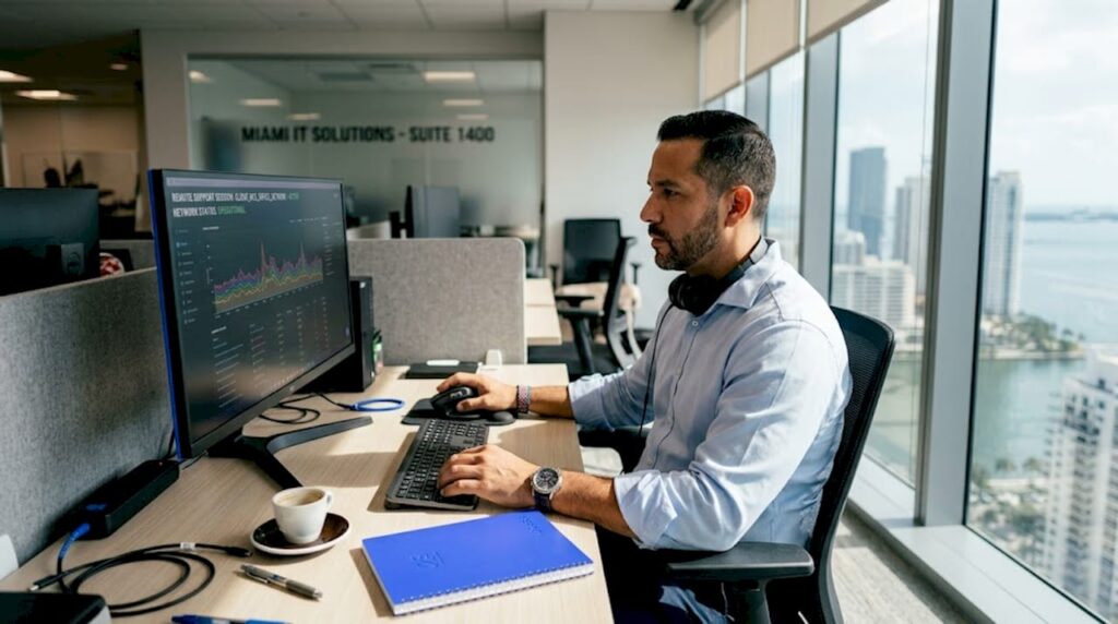 It Outsourcing: Boost Efficiency And Profits For Miami Professionals - Transform 42 Inc Miami It Consultant Remotely Supporting Client