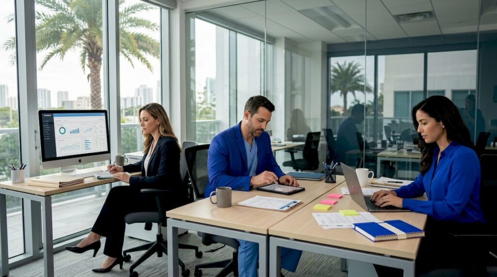 How Ai Drives Efficiency And Revenue Growth For Professionals - Transform 42 Inc Lawyer Doctor And Accountant Use Ai At Work