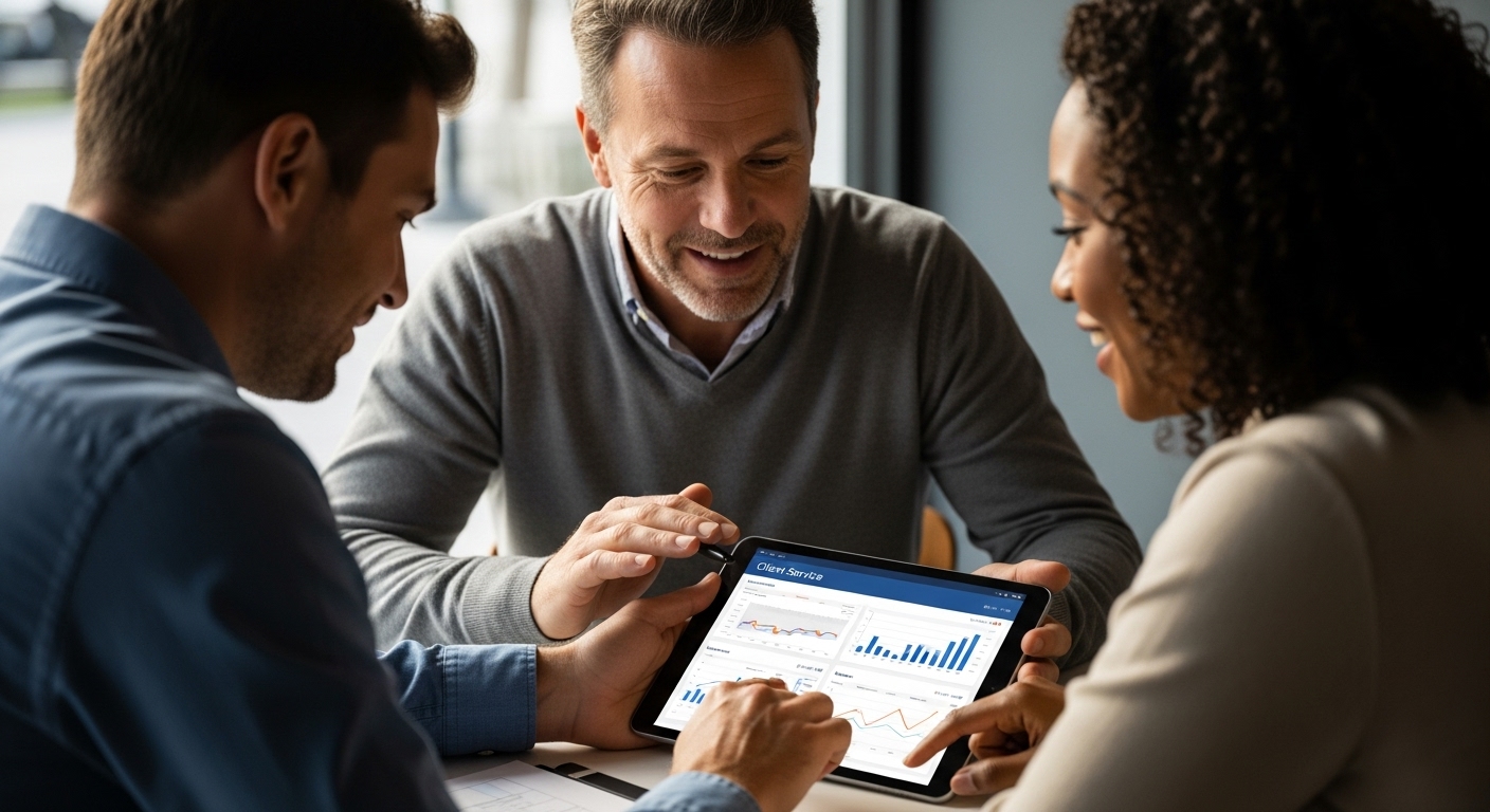 digital client service accounting