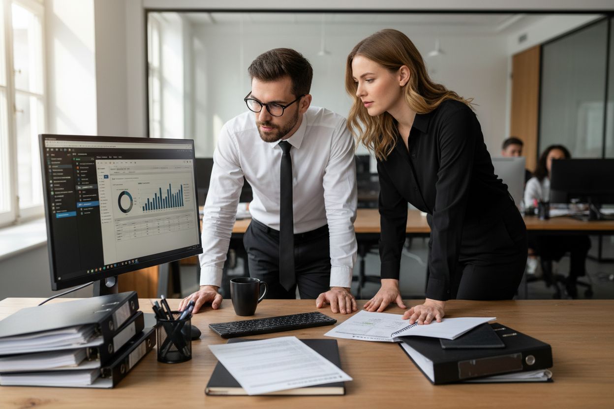 Normativas clave para firmas contables: Comprendiendo su importancia 4 revisión cumplimiento contable oficina