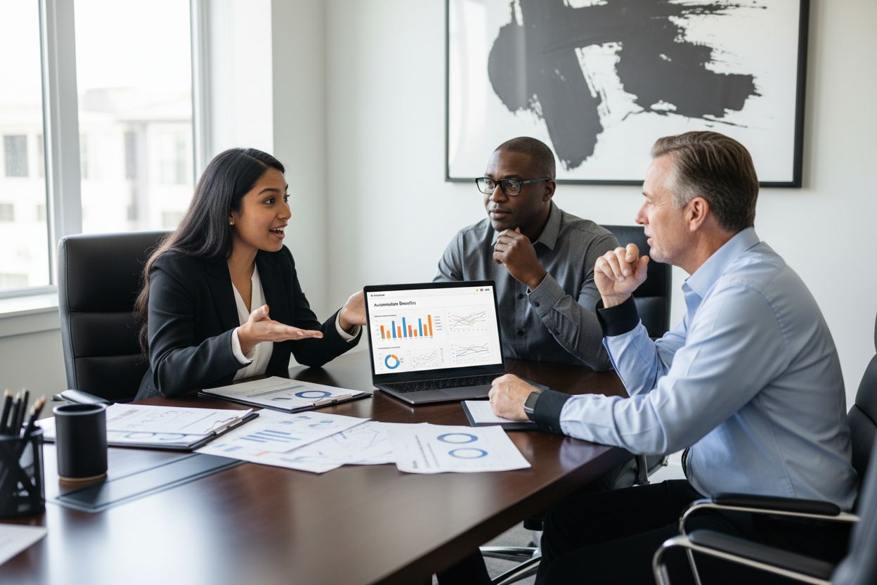 automatización bancaria equipo contable