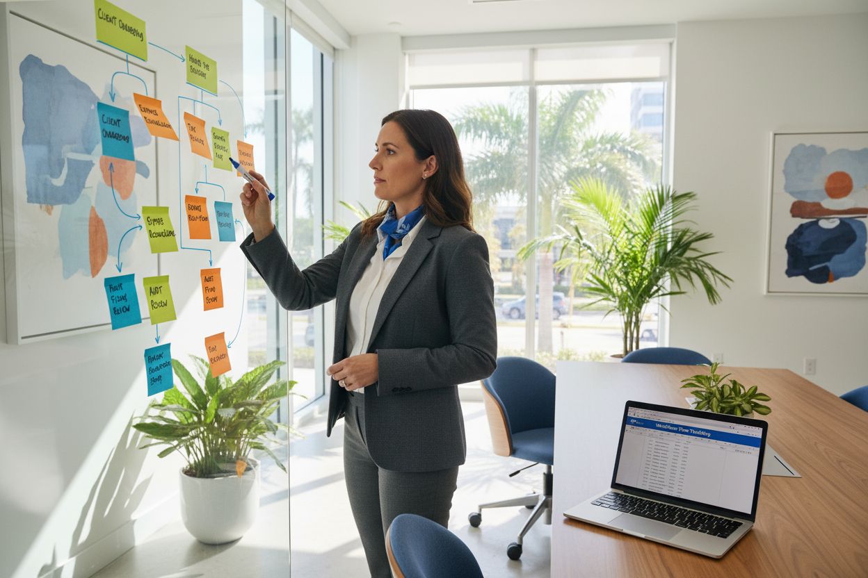 workflow mapping accounting