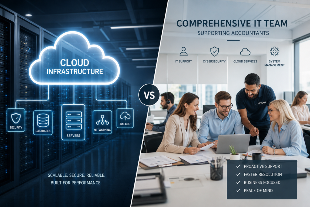 Transform 42 Vs Right Networks: Cloud Hosting Vs Full-Service It For Accounting Firms - Transform 42 Inc Comparison Of Cloud Hosting And Full-Service Managed It For Accounting Firms