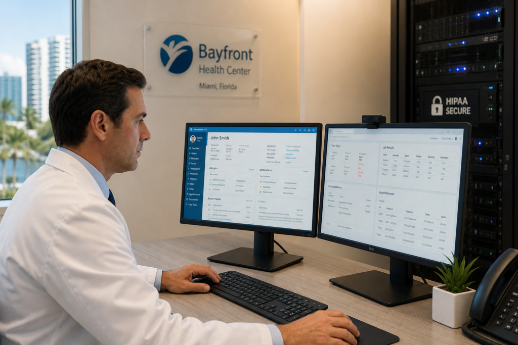 Ehr Migration For Miami Medical Practices: Hipaa, It Infrastructure, And What Your Msp Must Handle - Transform 42 Inc Ehr Migration Medical Practice Miami