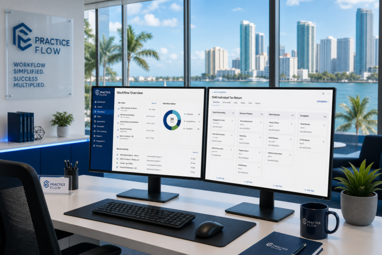 accounting practice management software Miami CPA firms