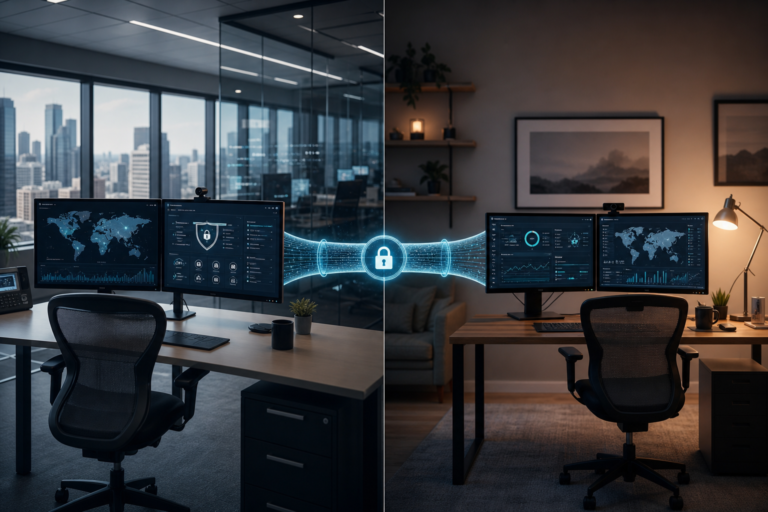 hybrid work IT security professional services 2026