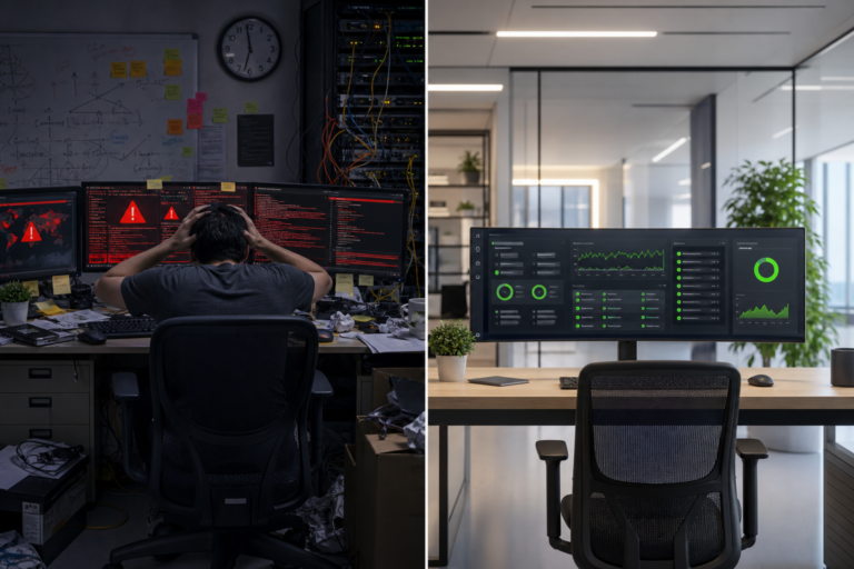 managed IT vs in-house IT professional services comparison