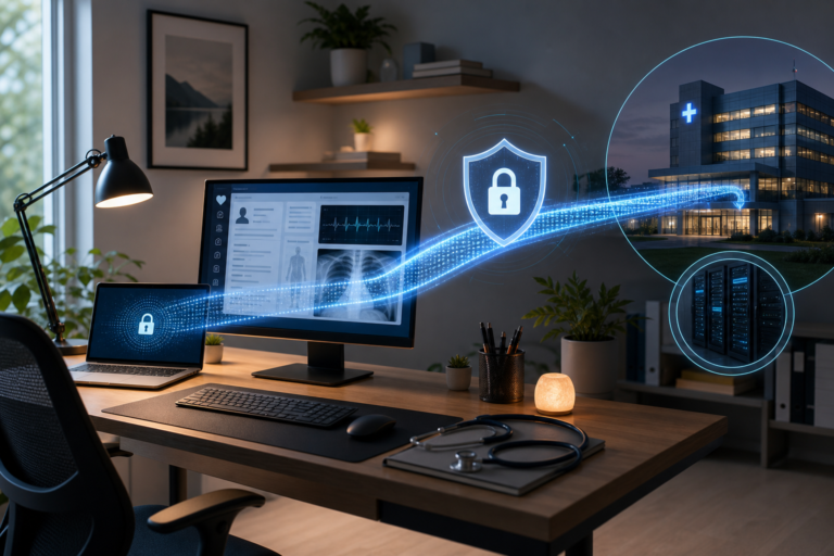 secure remote access healthcare workers HIPAA compliant